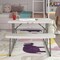Emma and Oliver 4.93-Foot Kid's Plastic Folding Activity Table - Play Table